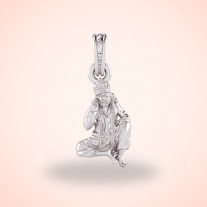 Pure Sterling Silver God Sai baba Pendant