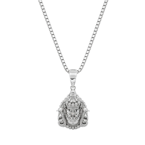 Mahakaal Pendant with 18" Box Chain