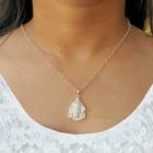 950 Britannia Silver Mahakaal Pendant Jewelry