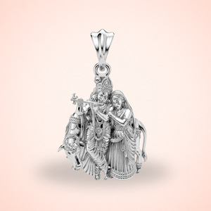 Radha Krishna Pendant