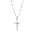950 silver Jesus Cross Silver Chain Pendant