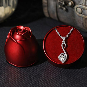 Love Bird Necklace - Valentine Day Gift For her