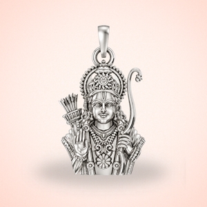 Pure Sterling Silver God Ram Kids Pendant