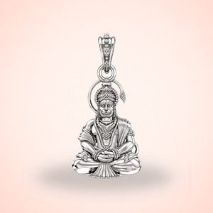 Pure Sterling Silver God Hanuman