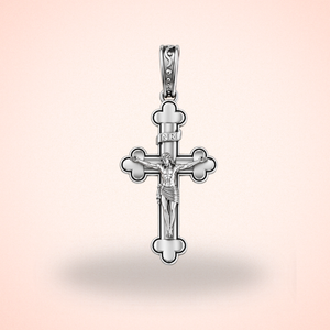 Pure sterling silver jesus cross