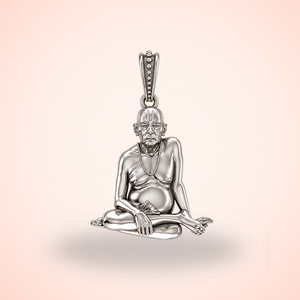 Pure Sterling Silver God Swami Samarth