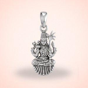 Pure Sterling Silver Goddess Lalitha Devi