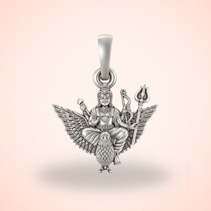 Pure Sterling Silver God Shani Dev