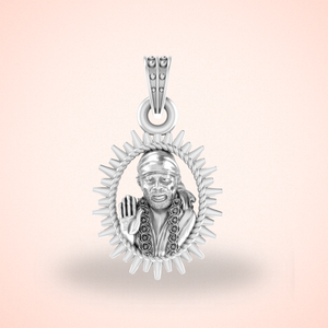 Pure Sterling Silver God Sai baba
