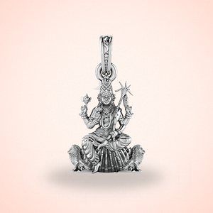 Goddess Kamakshi Devi Pendant Symbol of Divine Compassion & Prosperity