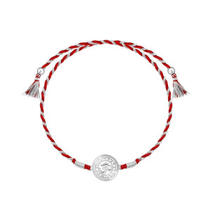 Silver Protected Om Rakhi Raksha Bandhan Rakhi for Brother