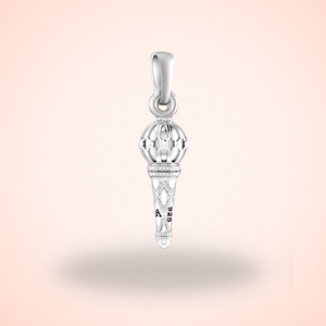 Pure Sterling Silver God Hanuman Gada