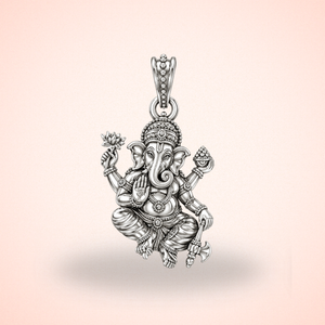 Pure Sterling Silver God Ganesh