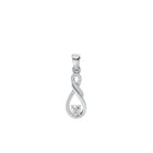 950 Silver Infinity Love Pendant