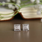 950 Silver Stud Earrings