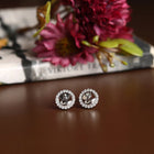 950 Silver Swan Stud Earrings