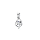 950 Silver Swirl Pendant
