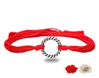 950 Silver infinity twisted loop rakhi 