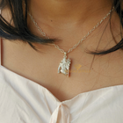 950 Britannia Silver God Shiva Pendant