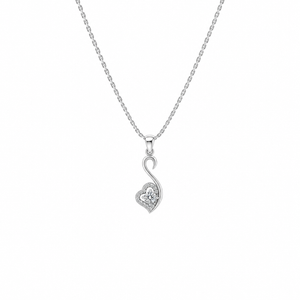Love Bird Necklace with 18" Link Chain