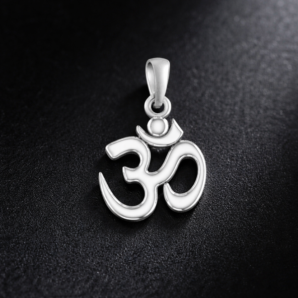950 Silver Om Pendant