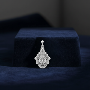 950 Silver Durga Maa Pendant