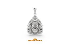 950 Silver Mahakaal Pendant