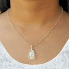 950 Silver Radha Krishna Pendant
