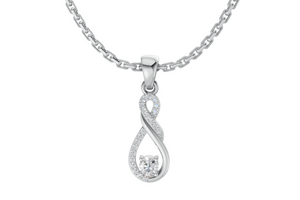 Infinite Love Necklace - Valentine Day Gift For Her