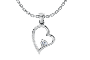 Valentina Heart Necklace - Valentine Day Gift For her