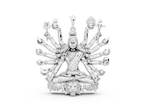 950 Silver Shiva Pendant