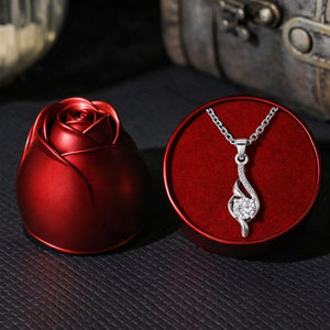Love Knot Necklace - Valentine Day Gift for her