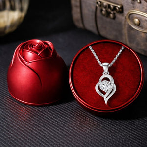 Swirl Necklace - Valentine Day Gift For Her