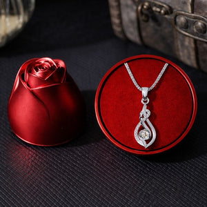 Infinite Love Necklace - Valentine Day Gift For Her