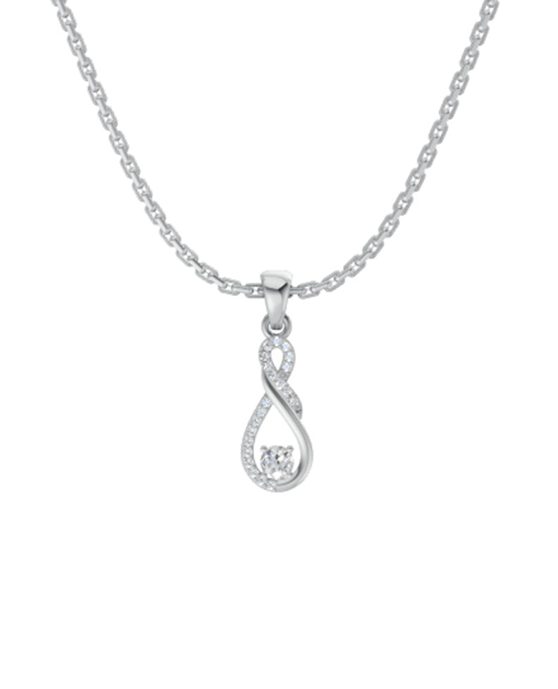 950 Silver Infinite Love Necklace