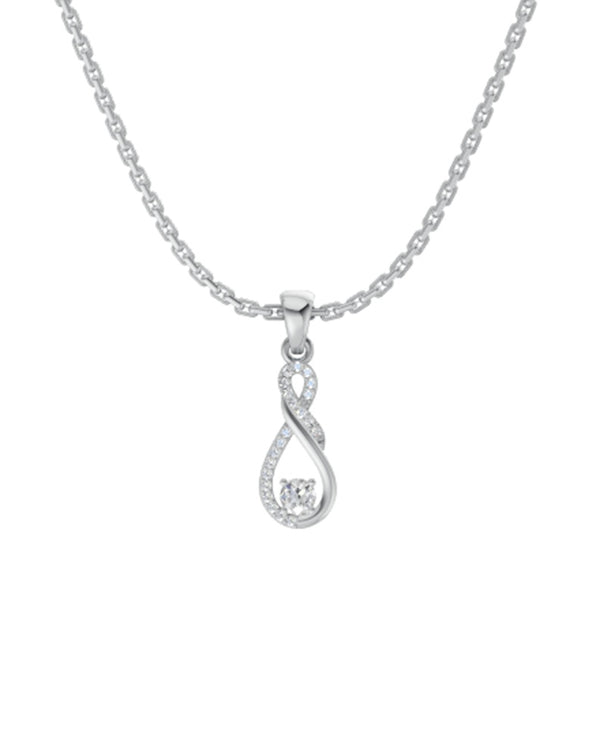 950 Silver Infinite Love Necklace