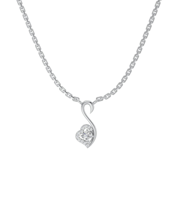 950 Silver Love Bird Necklace