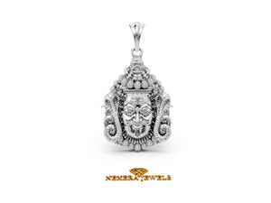 950 Silver Mahakaal Pendant