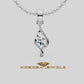 950 Silver Love Knot Necklace