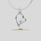 950 Silver Valentina Heart Necklace