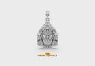 950 Britannia Silver Mahakaal Pendant