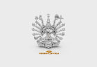 950 Silver Meditating Shiva Pendant
